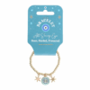 All Seeing Eye Beaded Charm Bracelet