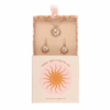 Sun Earring and Necklace Set