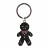 Spooky Gingerbread Man Keyring