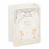 White Book Shaped Vase