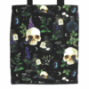 Venom & Vines Print Polycotton Tote Bag