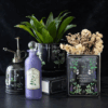 Deadly Nightshade Decorative Glass Potion Bottle
