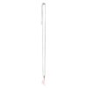 Rose Quartz Crystal Moon Necklace on Greeting Card