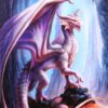 19x25cm Treasure Trove Canvas Plaque by Anne Stokes