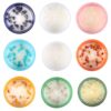 Set of 12 Zodiac Gemstone Candles