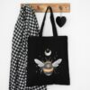 Forest Bee Polycotton Tote Bag