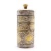 White & Gold - Tall Container