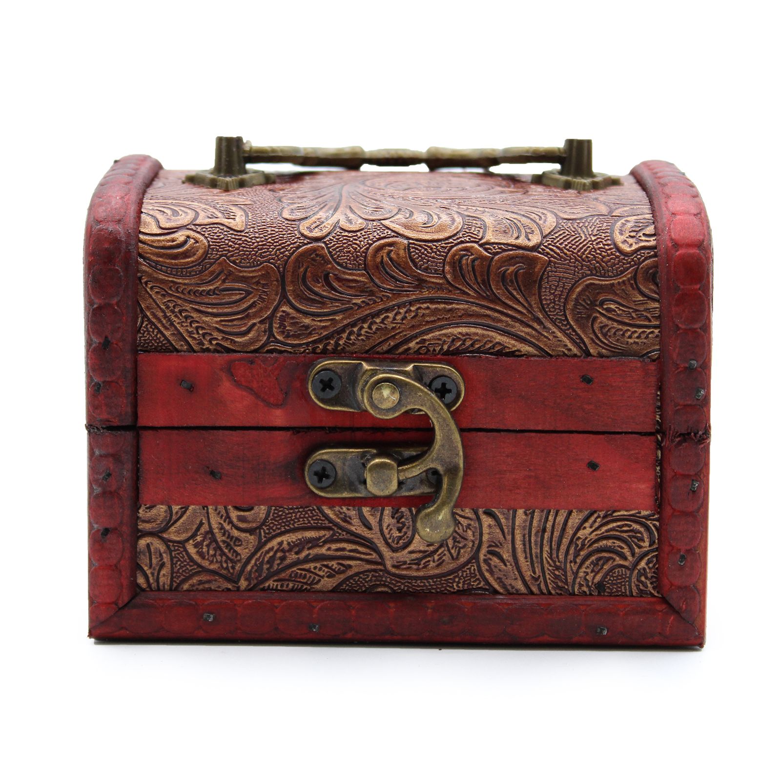 Med-Large Colonial Boxes - Floral Embossed