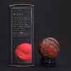 bG9jYWw6Ly9tZWRpYS85US9BRS82MFIzMEMxRzZXU0tBRTlRLzVhY2ZmNGQxLmpwZWc.jpg Red Jasper Planet on a Sola Goldstone Stand (MARS)