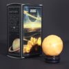 bG9jYWw6Ly9tZWRpYS85Ui9DQy82MFIzMEMxRzZXU0tDQzlSL2ZmMzQ0NjQ5LmpwZWc.jpg Yellow Jade Planet on a Sola Goldstone Stand (SATURN)