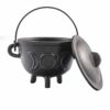 bG9jYWw6Ly9tZWRpYS85Uy9FRC82MFIzMEMxRzZSV0tFRDlTLzdlMTMwYmM3LmpwZWc.jpg Cast Iron Cauldron with Triple Moon 11x13cm