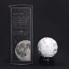 bG9jYWw6Ly9tZWRpYS8xSy9DQy82MFIzMEMxRzZXU0tDQzFLLzczMDZmYTM0LmpwZWc-1.jpg White Howlite Planet on a Sola Goldstone Stand (MOON)