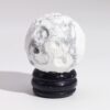 bG9jYWw6Ly9tZWRpYS8xTi9DQy82MFIzMEMxRzZXU0tDQzFOL2Q0NTFjM2E3LmpwZWc-1.jpg White Howlite Planet on a Sola Goldstone Stand (MOON)