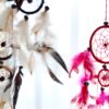 Bali Dreamcatchers - Medium Round - Cream/Coffee/Choc