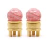 bG9jYWw6Ly9tZWRpYS9TRy9HQy82MFIzMEMxRzZXUjNHQ1NHLzY2OTVlMWU5LmpwZWc.jpg Gemstone Faceted Healing Ball & Stand - Rose Quartz