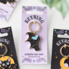 Embrace the Dark Enamel Keyring