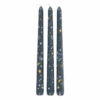 Set of 3 Starry Night Taper Candles