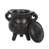 Cast Iron Cauldron with Triple Moon
