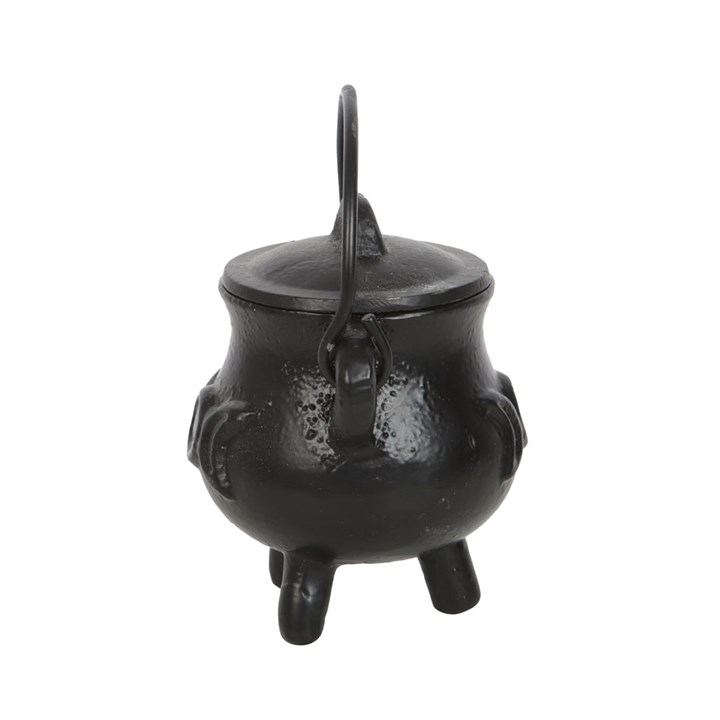 Cast Iron Cauldron with Triple Moon