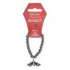Hanging Bat Hematite Charm Bracelet