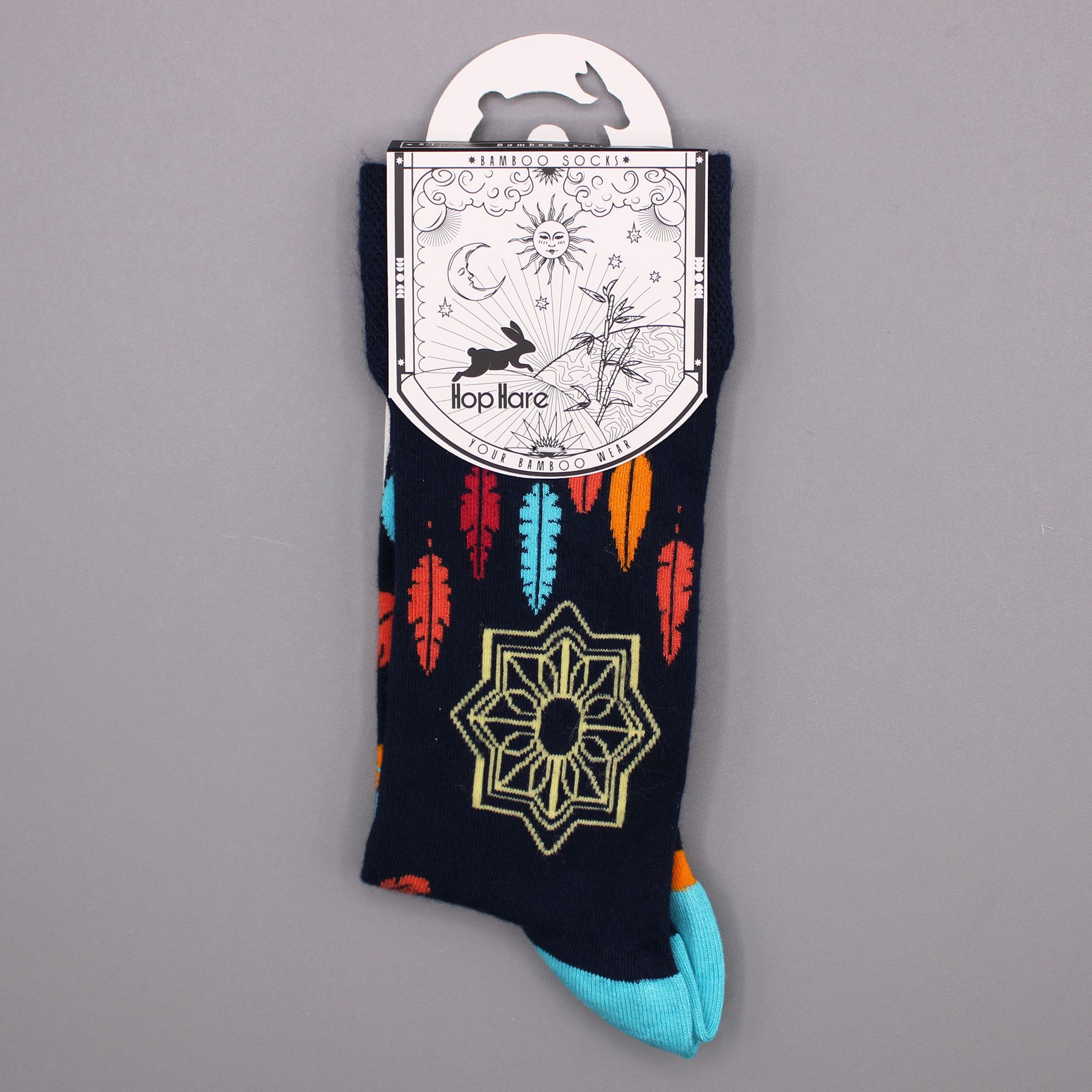 bG9jYWw6Ly9tZWRpYS85Ry8yRC82MFIzMEMxSjY0UksyRDlHL2JiNjExYWYyLmpwZw.jpg Hop Hare Bamboo Socks M/L - Dreamcacher