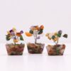 bG9jYWw6Ly9tZWRpYS85SC9FQy82MFIzMEMxRzZXUjNFQzlIL2E3ZDk2MTRkLmpwZWc.jpg Mini Gemstone Tree on Orgonite Base - Multi Stones (15 stones)