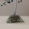 Gemstone Tree with Organite Base - 160 Stone - Moss Agate