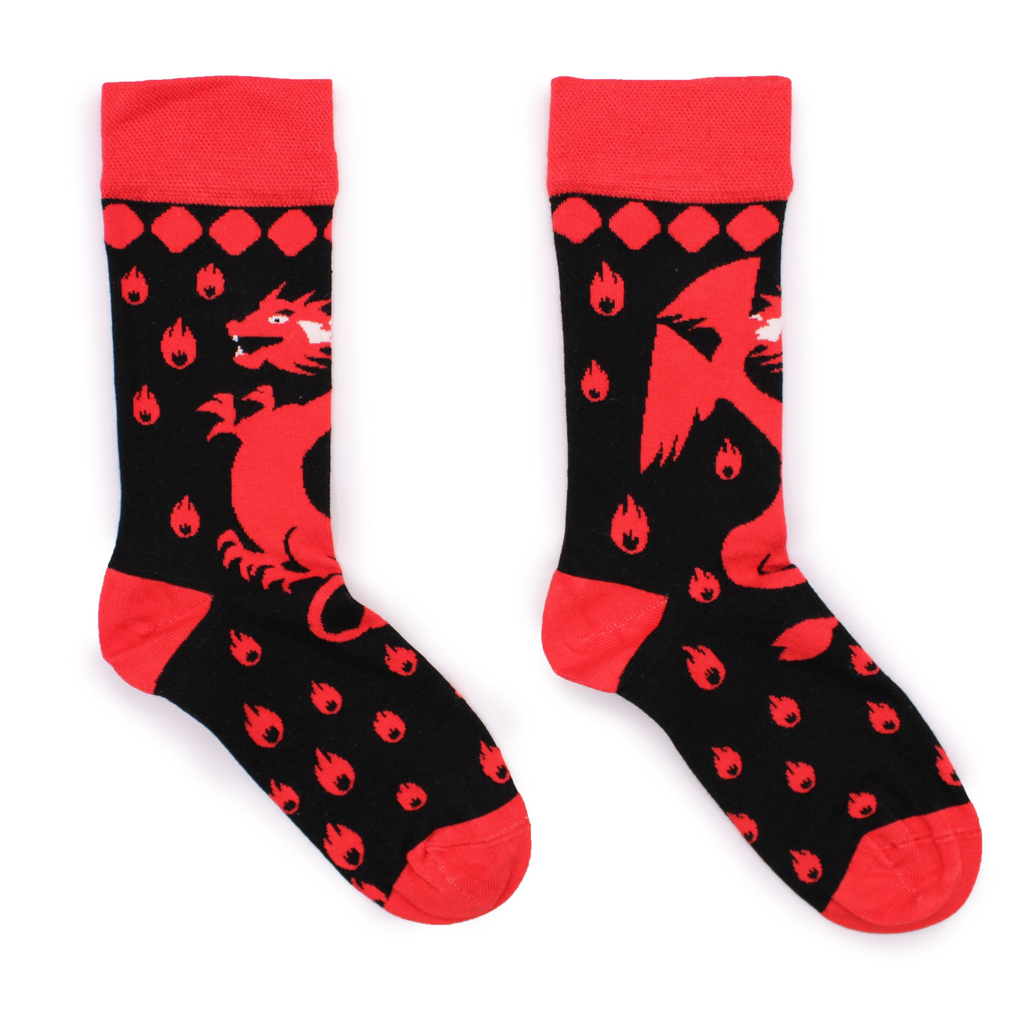 bG9jYWw6Ly9tZWRpYS85Uy9KRC82MFIzMEMxRzZSVjNKRDlTLzg3NTVhZmVlLmpwZWc-2.jpg Hop Hare Bamboo Socks S/M - Red Dragons