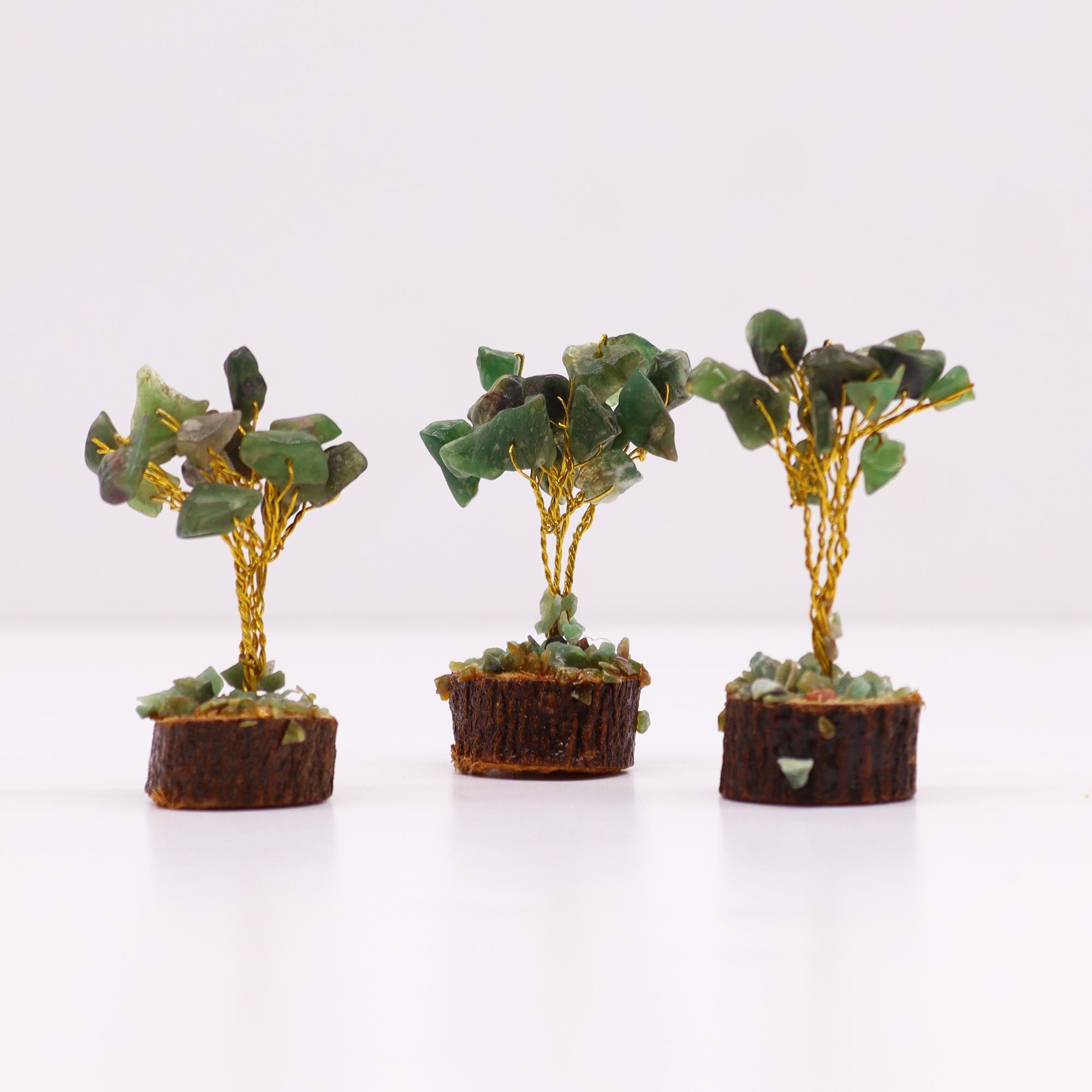 bG9jYWw6Ly9tZWRpYS8xRy9HQy82MFIzMEMxRzZXUjNHQzFHL2Q2OTMyYTk0LmpwZWc.jpg Mini Gemstone Tree On Wood Base - Green Aventurine (15 stones)