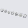 Geometric Seven Piece Crystal Set