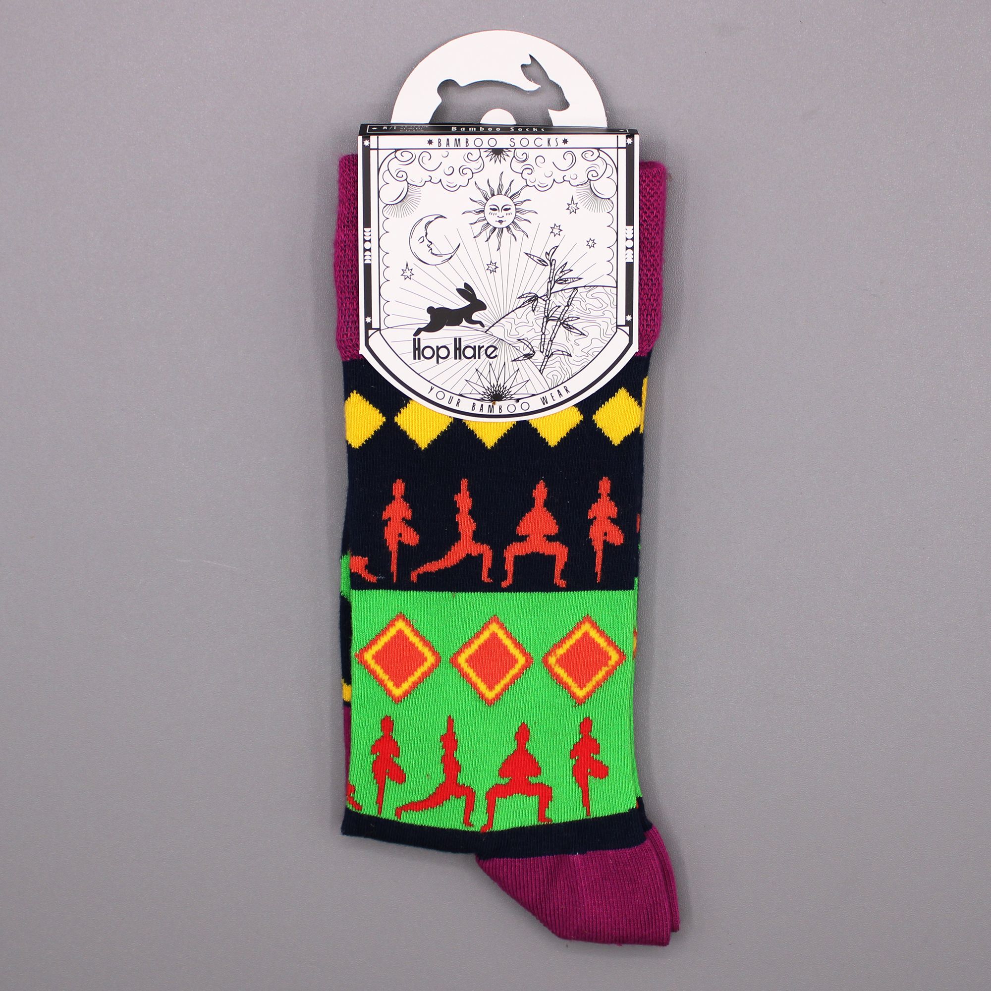 bG9jYWw6Ly9tZWRpYS9TRy8yRC82MFIzMEMxSjY0UksyRFNHLzMzOTdmYmNkLmpwZw.jpg Hop Hare Bamboo Socks M/L - Yoga Poses