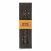 Set of 3 Black Midnight Print Taper Candles
