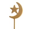 Set of 4 Star and Moon Teaspoons