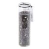 Crystal Witch Jasmine Tube Candle with Amethyst Chips