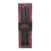 Set of 3 Dark Romance Twist Taper Candles