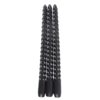 Set of 3 Dark Romance Twist Taper Candles