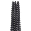 Set of 3 Dark Romance Twist Taper Candles