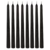 Set of 8 Vampire Blood Wax Taper Unscented Candles