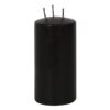 Large Vampire Blood Wax Pillar Unscented Candle