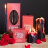Large Vampire Blood Wax Pillar Unscented Candle