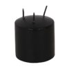 Small Vampire Blood Wax Pillar Unscented Candle (6/24)