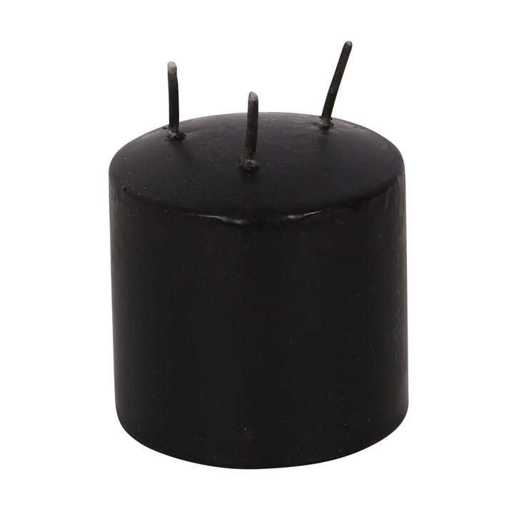 Small Vampire Blood Wax Pillar Unscented Candle (6/24)