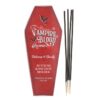 Vampire Blood Incense Sticks and Coffin Holder