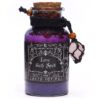 Ancient Witch Bath Spell Potion & Rose Quartz Crystal Amulet - Love