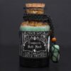 Ancient Witch Bath Spell Potion & Aventurine Crystal Amulet - Prosperity
