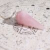 bG9jYWw6Ly9tZWRpYS9ISy9BRC82MFIzMEMxSjY0VDNBREhLLzU5ZjU0ZDU2LmpwZw-1.jpg Ancient Witch Spell Incense - Love - Rose Quartz Pendulum