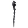 Silver Raven Resin Wand
