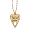 Talking Board Planchette Necklace Greeting Card