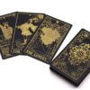 bG9jYWw6Ly9tZWRpYS85UC80RS82MFIzMEMxSDc0UjM0RTlQLzY0YmEwNDNhLmpwZWc.jpg Gold Foil Tarot Set with Book - Gift Box