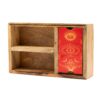 bG9jYWw6Ly9tZWRpYS8xRy9FQy82MFIzMEMxSjY0VjNFQzFHLzhkMGE1YTk4LmpwZw.jpg Three Section Tarot Box with Card Holder